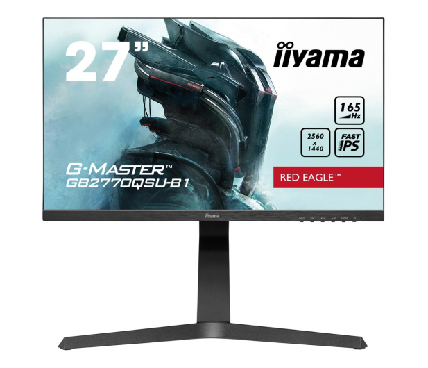 iiyama 27" G-MASTER GB2770QSU-B1 RED EAGLE IPS WQHD 165Hz 0.5ms - 643884 - zdjęcie